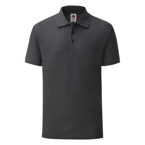 65/35 TAILORED FIT POLO ID1759  ΣΚΟΥΡΟ ΓΚΡΙ